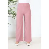 MARFİM BELİ LASTİKLİ KREP PANTOLON