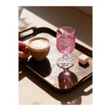 Margerie Crystal Goods Margerie Ara Bohemia Kristal El Kesimi Kahve Yanı Su Bardağı 135cc