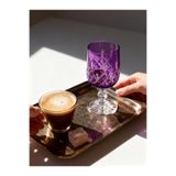 Margerie Crystal Goods Margerie ARIA Bohemia Kristal El Kesimi Kahve Yanı Bardak 135cc