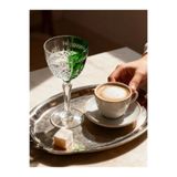 Margerie Crystal Goods Margerie Aurel Hybrid Vintage El Kesimi Antika Kristal Kadeh 165cc | Kahve Yanı Su