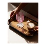 Margerie Crystal Goods Margerie Lanza Bohemia Kristal El Kesimi Kahve Yanı Bardak 135cc