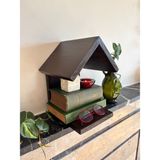 Marghe Ahşap Kitaplık – Pinterest Design, Hazır Monte, Görünmez Vida - Ceviz