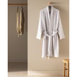 Margion Kimono Pamuklu Unisex Bornoz - Renkli - 2XL