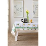 Marielouhome Pamuklu Su Geçirmez Daisy Masa Örtüsü 140x140