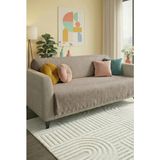 Mariesse Home %100 Bambu Vizon Yumuşak Tüylü Koltuk Örtüsü Çok Amaçlı Süngerli Koltuk Örtüsü ( 170X210) - 170 x 210 cm