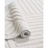 Mariesse Home Doğal Pamuklu Krem Renkli 2'li Banyo Paspas Seti 60 x 100 - 50 x 60 cm Yumuşak Taban - 60 x 100 cm - 50 x 60 cm