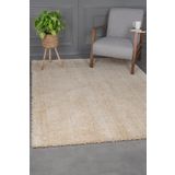 Mariesse Home Koleksiyonu Multi Bej Yumuşak Shaggy Oturma Odası ve Salon Halısı Puffy