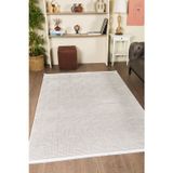 Mariesse Home Mono Kolekiyonu Modern Sık Dokuma Saçaklı Halı - Salon Oturma Odası Halısı