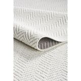 Mariesse Home Naturel Sisal Jüt Halı Modern Yıkanabilir Toz Vermez Halı - Krem - 40 x 60 cm