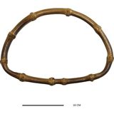 Marifet Dükkan 16 cm Bambu Çanta Sapı D Model / 2 Adet