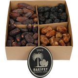 MARİFET HURMA 🎁 Hediyelik 4 Çeşit Özel Tanışma Paketi (Safavi – Sugai – Acve – Mebrum / Yeni Mahsül / Medine Seçimi) - 2 kg