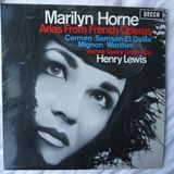Marilyn Horne, Henry Lewis – Arias From French Operas - 1968 Ingiltere Basım 33 Lük Lp Plak Albüm