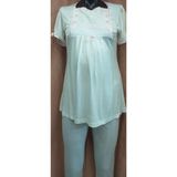 Marilyn Lohusa Pijama Takımı Pembe - Ekru S