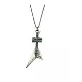 Marilyn Manson Elektro Gitar Kolye – Metal - 60 Cm Zincir - Rock Aksesuar