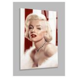 Marilyn Monroe Cam Tablo | Sanatsal Duvar Dekoru | Parlak ve Net Görüntü | Kafe ve Ofis İçin | Sevdiklerinize Hediyelik | Dayanıklı Cam Yapı