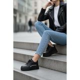 marina rosse Garantili Elinda Siyah Günlük Ortopedik Kadın Sneaker Spor Ayakkabı