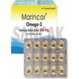 Marincor Omega-3 500 Mg 60 Kapsül Balık Yağı 2 Adet - Aromasız