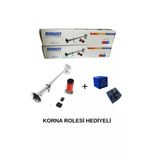 Marine Korna 12V Kendinden Motorlu Krom Havalı Korna Role Hediyeli