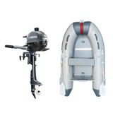 Marinport 2.30 Ahşap Taban Şişme Bot + Yamaha 2.5 HP Deniz Motoru
