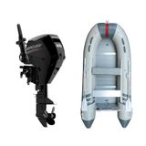Marinport 3.70 Ahşap Taban Şişme Bot + Mercury 20 HP Deniz Motoru