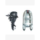 Marinport 3.70 Alüminyum Taban Şişme Bot + Yamaha 15 HP Deniz Motoru