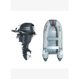 Marinport 4.00 Ahşap Taban Şişme Bot + Yamaha 15 HP Deniz Motoru