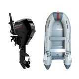 Marinport 4.30 Ahşap Taban Şişme Bot + Mercury 20 HP Deniz Motoru