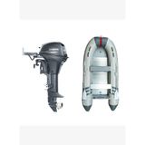 Marinport 4.30 Alüminyum Taban Şişme Bot + Yamaha 9.9 HP Deniz Motoru