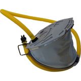 Marinsub Marin Sub Profesyonel Şişme Bot Pompası Gümüş Renk 29 x 21 x 8 cm Takviyeli Kumaş Kaplı Körük