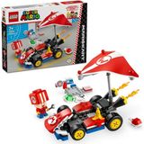 Mario Mario Kart Mario ve Standard Kart 72037 - Yetişkin Kadınlar ve Erkekler Için Inşa Edilebilen Figürü Içeren Koleksiyonluk Yaratıcı Sergileme Modeli Yapım Seti 1972 Parça