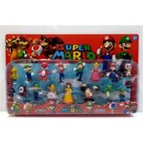 Mario & Puzo Süper Mario 17 Figürlü Oyuncak Super Mariyo Karakterleri - 268