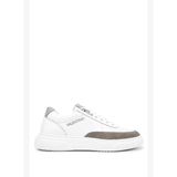 Mario Valentino Erkek Hakiki Deri Beyaz/Buz Beyaz Sneakers & Spor Ayakkabı