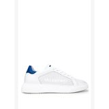 Mario Valentino Erkek Hakiki Deri Beyaz/Mavi Sneakers & Spor Ayakkabı