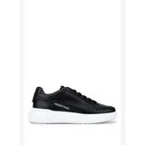 Mario Valentino Erkek Hakiki Deri Beyaz/Siyah Sneakers & Spor Ayakkabı