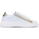 Mario Valentino Kadın Deri Beyaz/altın Sneakers & Spor Ayakkabı 1040 91S3902 Bn Ayk Y24 Whıte/gold