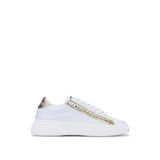 Mario Valentino Kadın Hakiki Deri Beyaz/Altın Sneakers & Spor Ayakkabı 1040 91S3902 BN AYK Y24 WHITE/GOLD