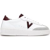 Mario Valentino Kadın Hakiki Deri Beyaz/bordo Sneakers & Spor Ayakkabı 1040 95S7004 Bn Ayk SK25-26 Whıte/bordeaux - Beyaz - Bordo