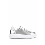 Mario Valentino Kadın Hakiki Deri Metalik Sneakers & Spor Ayakkabı 1040 91V1311 Bn Ayk Y25 Sılver/whıte