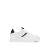 Mario Valentino Unisex Hakiki Deri Beyaz/Siyah Sneakers & Spor Ayakkabı