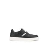 Mario Valentino Unisex Hakiki Deri Siyah Sneakers & Spor Ayakkabı 1040 95A2501 AYK Y24 BLACK/WHITE
