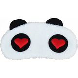 Mariyetin Butiği Panda Uyku Bandı - Siyah - Beyaz