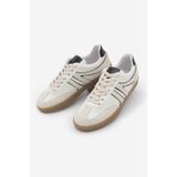 Marjin Kadın Sneaker Bağcıklı Retro Spor Ayakkabı Denor Siyah