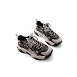 Marjin Kadın Yüksek Taban Sneaker Bağcıklı Spor Ayakkabı Edisa - Koşu Ayakkabısı siyah