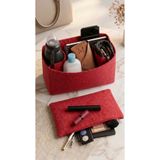 MARJİNAL W CLUB Long..... Large Yandan Clutch Cantali Organizer Kırmızı Renk