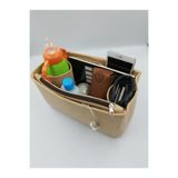 MARJİNAL W CLUB Long...... Medium Yandan Clutch Cantali Organizer Bej Renk