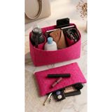 MARJİNAL W CLUB LONG..... MEDİUM Yandan clutch cantali organizer fusya renk