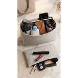 MARJİNAL W CLUB Long...... Medium Yandan Clutch Cantali Organizer Gri Renk