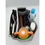 Marjinal W Club Tek Suluklu Canta Icı Duzenleyıcı Acık Grı Renk 28 x 15 x 12 olculu ( uzunluk x yukseklık x genıslık )