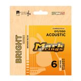 Mark Strings Bright 80/20 Bronze 11-50 Akustik Gitar Teli