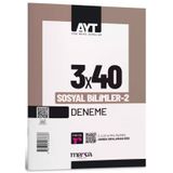 Marka 2025 Yks Ayt Sosyal Bilimler-2 3X40 Deneme Marka Yayınları
